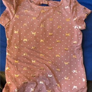 Kids Butterfly Print T-Shirt
